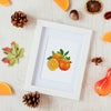 12 Mini Diamond Paintings - Fruktset