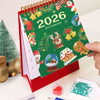 2026 Diamond Painting Bordskalender – Julenedition