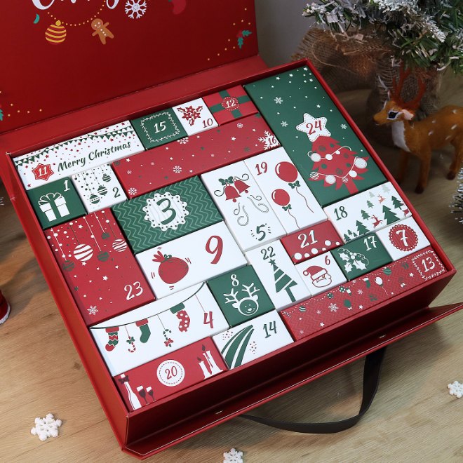 Premium Diamond Painting "Julkalender 2025" - Begränsad upplaga