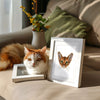 4 Mini Diamond Paintings - Kattenset