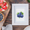 12 Mini Diamond Paintings - Fruktset