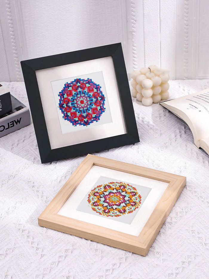 12 Mini Diamond Paintings - Mandala