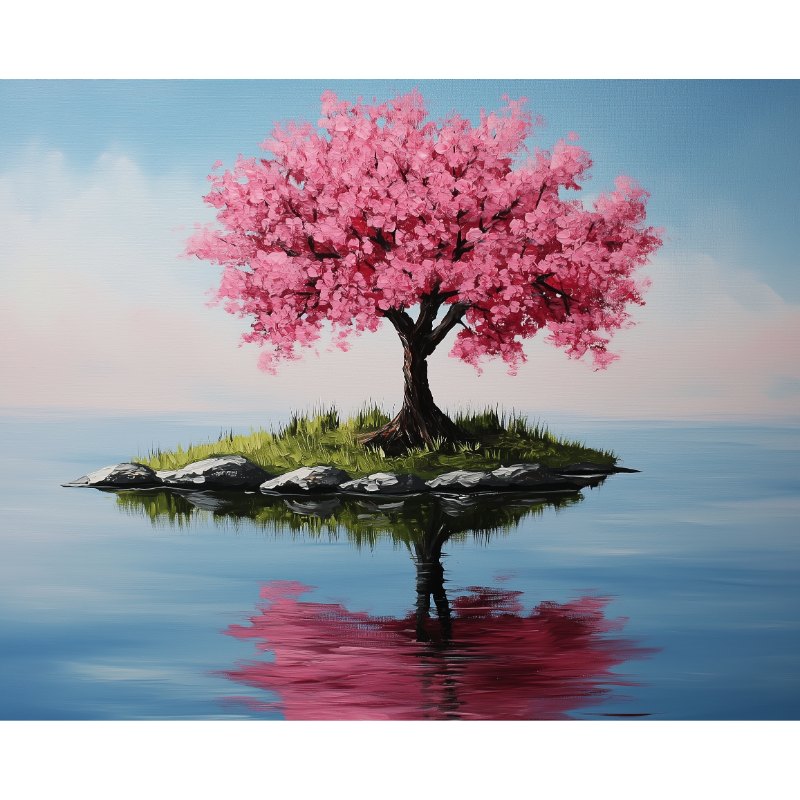 Cherry Blossom reflektion