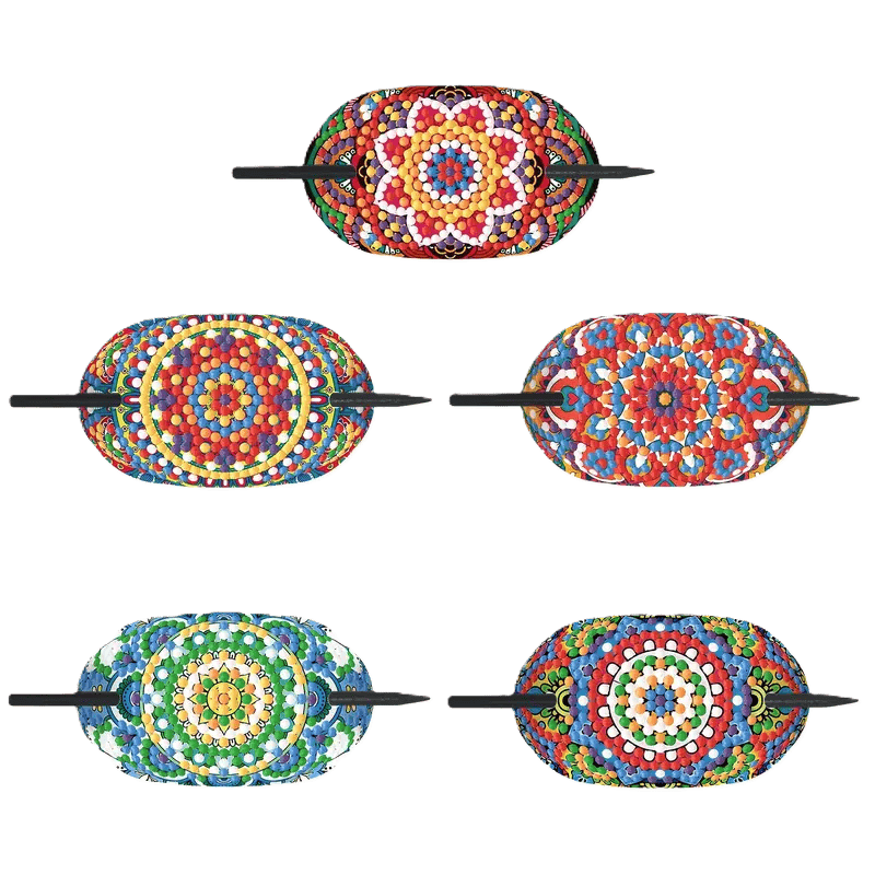 Diamond Painting Hårspännen – Set med 5