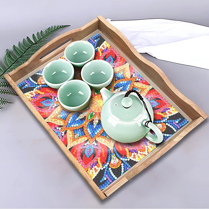 Diamond Painting Bricka – Mandala