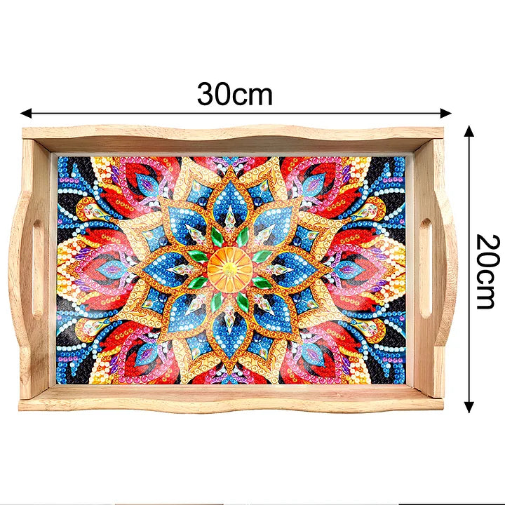 Diamond Painting Bricka – Mandala