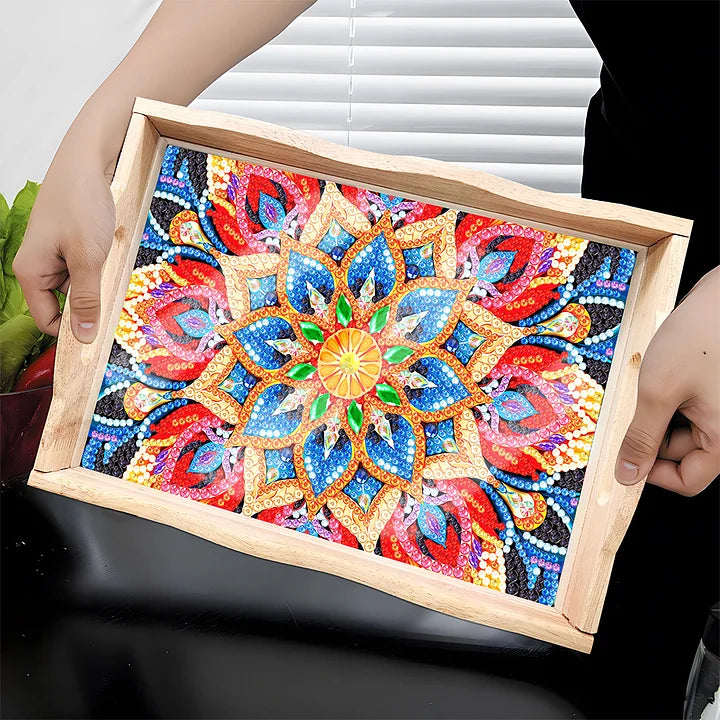 Diamond Painting Bricka – Mandala
