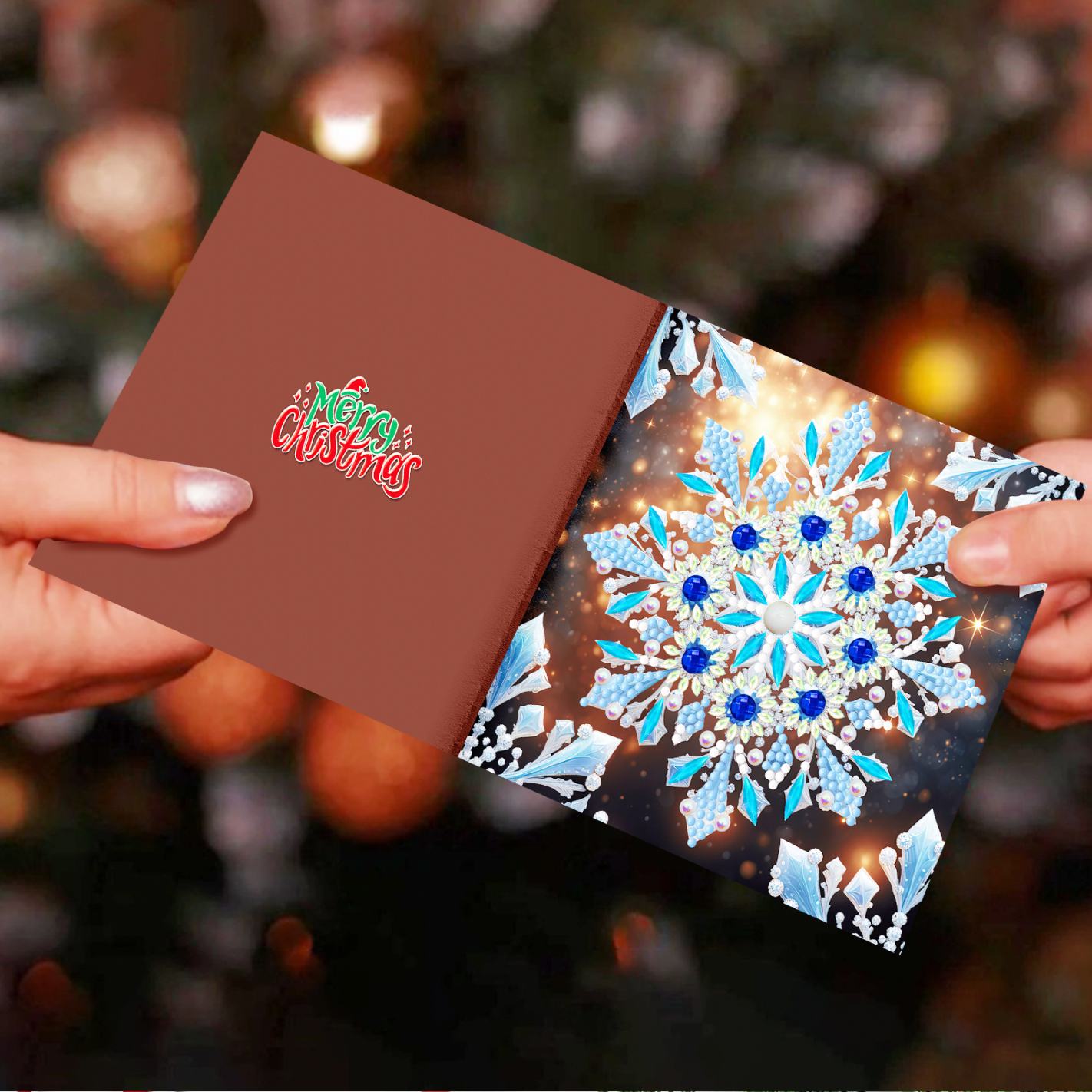 12 julkort – Julstämning-set