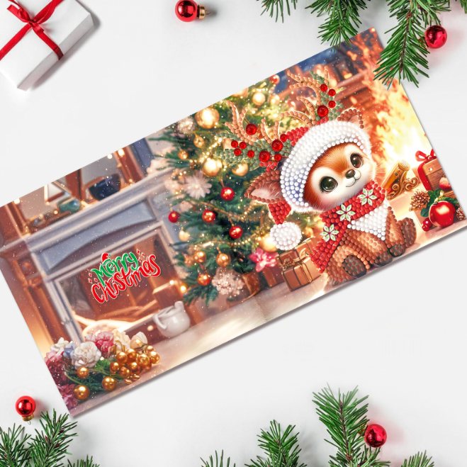 12 julkort – Vintervänner-set