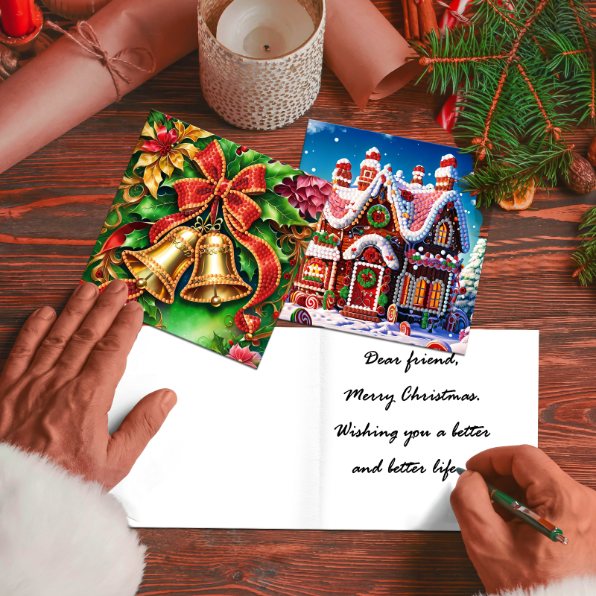 12 julkort – Glad Jul-set