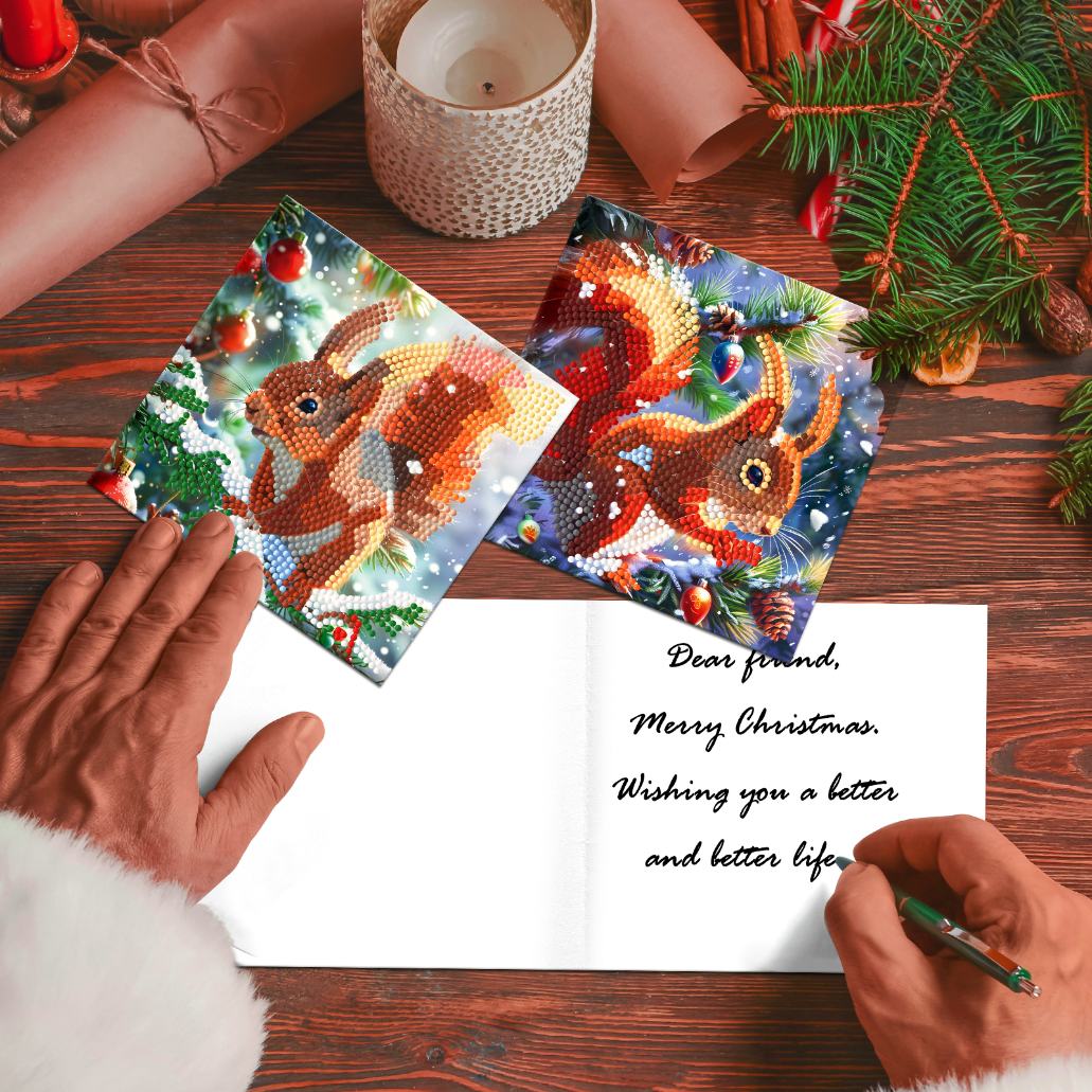 12 julkort – Julekorre-set