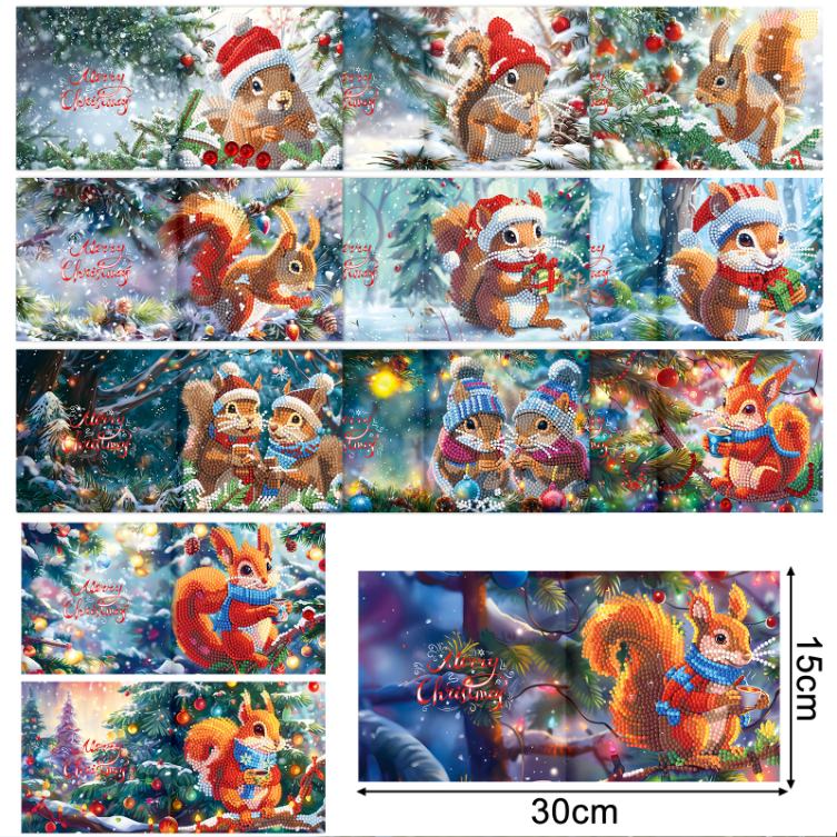 12 julkort – Julekorre-set