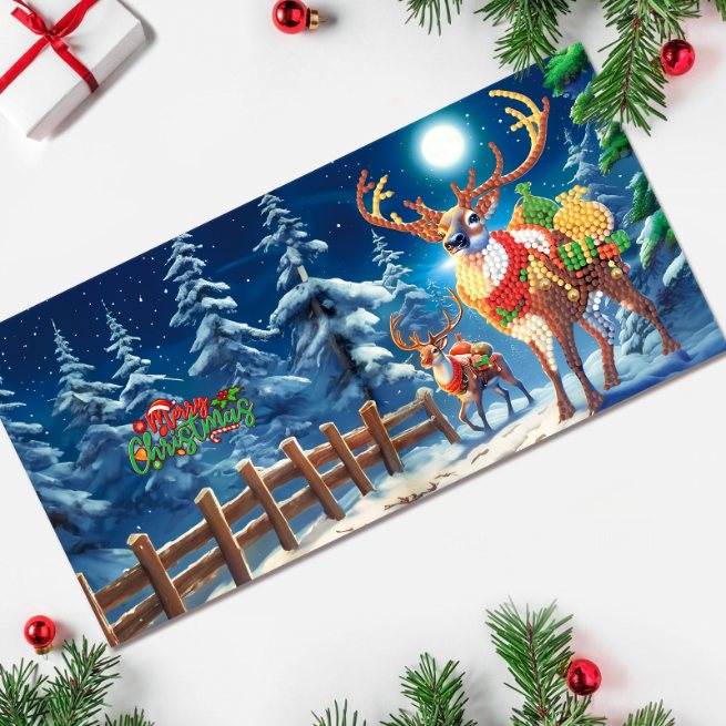 12 julkort – Gullig Jul-set