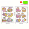 Diamond Painting Stickers – Set med 12 katter