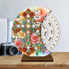 Diamond Painting Tidlös Kalender | Blomkors