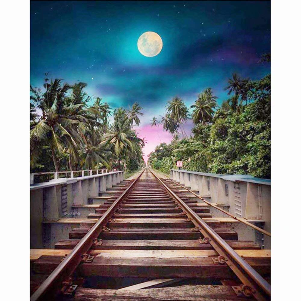Treinspoor | Diamond Painting