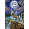 Ladda in bild i Galleri Viewer, Huilende Wolf | Diamond Painting