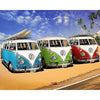 Ladda in bild i Galleri Viewer, 3 Oude VW Busjes | Diamond Painting