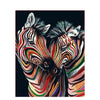 Kleurvolle Zebra's | Diamond Painting