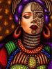 Ladda in bild i Galleri Viewer, Afrikaanse Vrouw | Diamond Painting